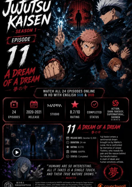 Jujutsu Kaisen Episode 11 – Narrow-minded