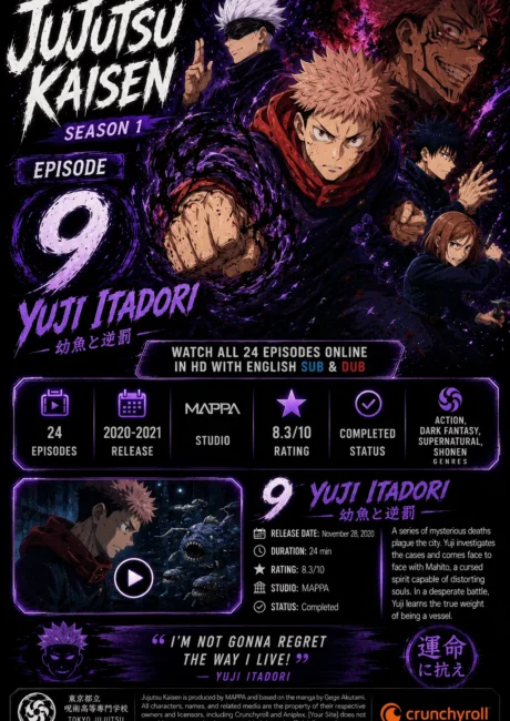 Jujutsu Kaisen Episode 9